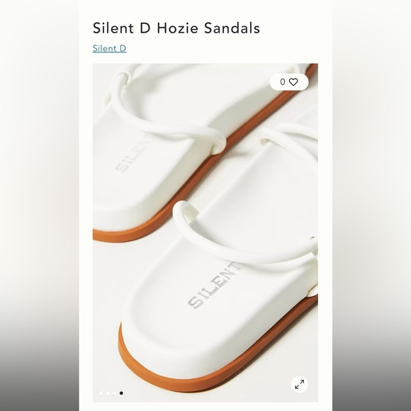 Gold - Silent D Hozie Sandals - Picture 3 of 9